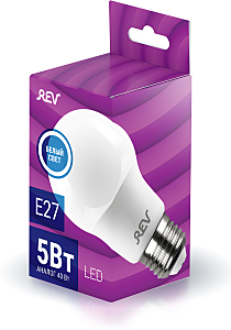 Светодиодная лампа REV E27 Груша 5Вт 32345 7